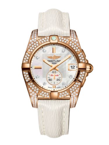 Breitling Galactic 36 Automatic Rose Gold / Diamondworks / Pearl Diamond / Sahara H3733063.A725.236X