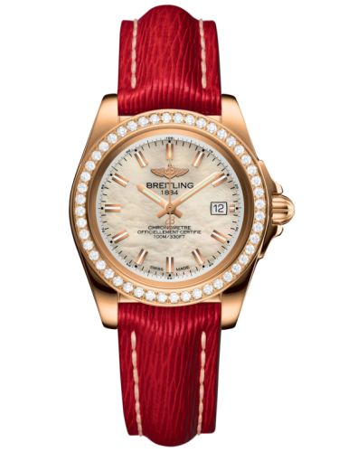 Breitling Galactic 32 Sleek Edition Rose Gold / Diamond / Pearl / Sahara H7133053.A802.209X