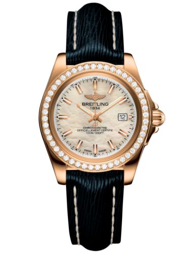 Breitling Galactic 32 Sleek Edition Rose Gold / Diamond / Pearl / Sahara H7133053.A802.210X
