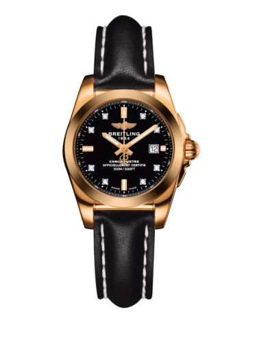 Breitling Galactic 29 Rose Gold / Trophy Black Diamond / Calf H7234812.BE86.477X