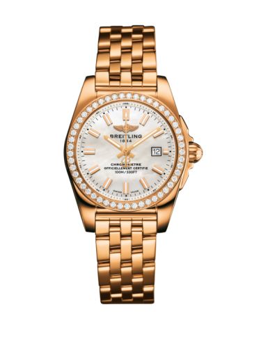Breitling Galactic 29 Rose Gold / Diamond / Pearl / Bracelet H7234853.A791.791H