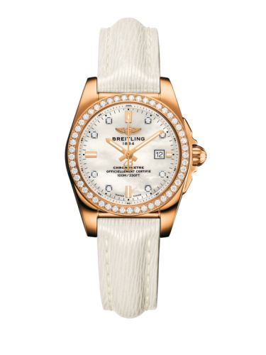 Breitling Galactic 29 Rose Gold / Diamond / Pearl Diamond / Sahara H7234853.A792.274X