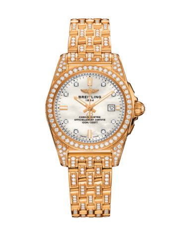 Breitling Galactic 29 Rose Gold / Diamondworks / Pearl Diamond / Bracelet / Limited Edition H7234863.A794.791T