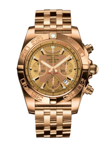 Breitling Chronomat 44 Rose Gold / Golden Sun / Bracelet HB011012.H548.375H