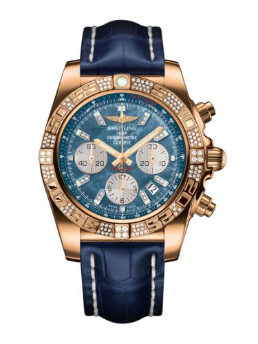 Breitling Chronomat 44 Rose Gold / Diamond / Black Pearl Diamond / Bracelet HB0110AE.BC53.731P