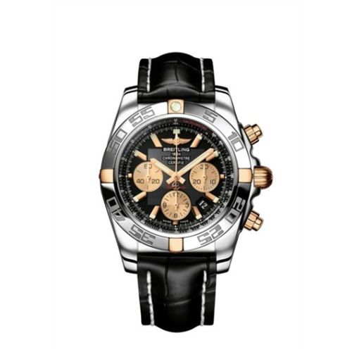 Breitling Chronomat 44 Stainless Steel / Rose Gold / Black IB011012/B968
