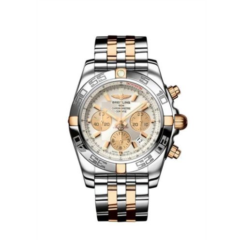Breitling Chronomat 44 Stainless Steel / Rose Gold / Cream IB011012/G687