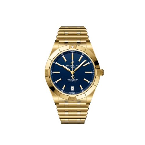 Breitling Chronomat Automatic 36 Victoria Beckham Yellow Gold / Midnight Blue K103801A1C1K1