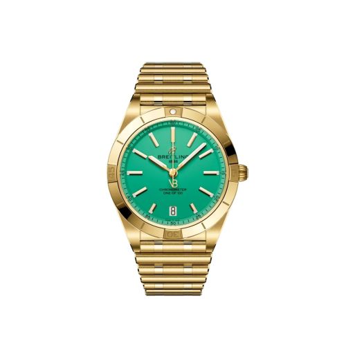 Breitling Chronomat Automatic 36 Victoria Beckham Yellow Gold / Peppermint K103801A1L1K1