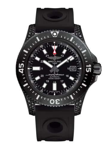 Breitling Superocean 44 Special Blacksteel / Diamondworks / Black / Rubber M17393AN.BE92.227S