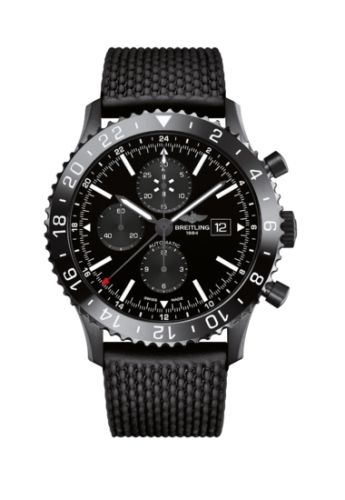 Breitling Chronoliner Blacksteel / Black / Rubber M2431013/BF02/267S