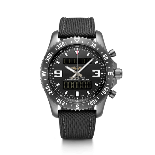 Breitling Chronospace Military Blacksteel / Volcano Black / Military / Pin M78367101B1W1