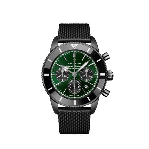 Breitling Superocean Heritage II B01 Chronograph 44 Blacksteel / Green MB01621A1L1S1