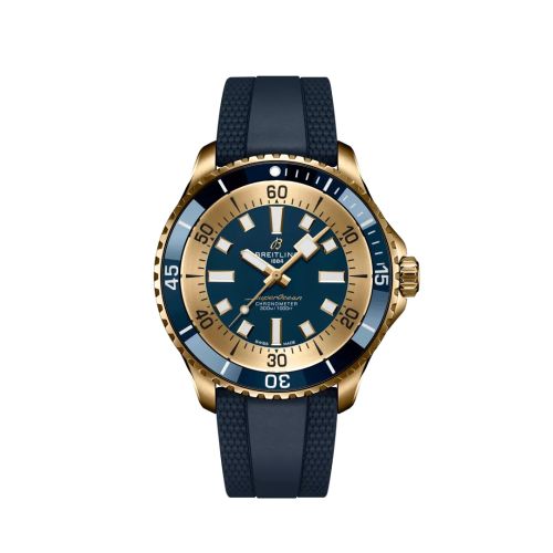 Breitling SuperOcean Automatic 42 Bronze / Blue / USA N173761A1C1S1