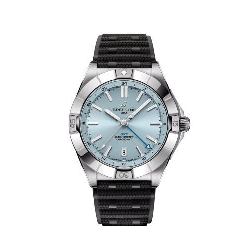 Breitling Chronomat 40 GMT Stainless Steel - Platinum / Ice Blue P32398101C1S2