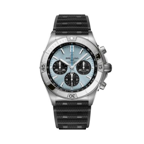 Breitling Chronomat B01 42 Stainless Steel / Platinum / Ice Blue PB0134101C1S2