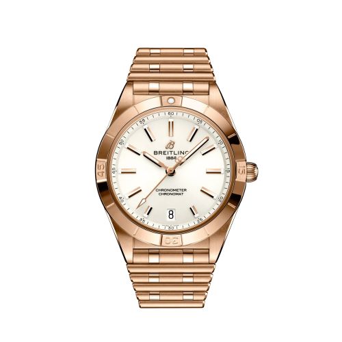 Breitling Chronomat Automatic 36 Red Gold / White / Rouleaux R10380101A1R1
