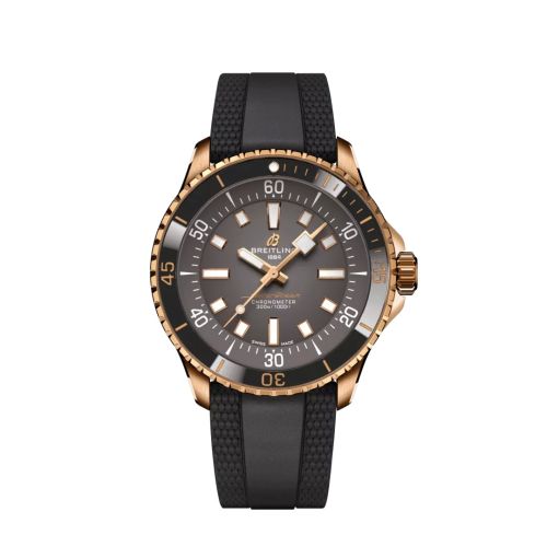Breitling SuperOcean Automatic 42 Red Gold / Grey / Oomiya R173751A1G1S1