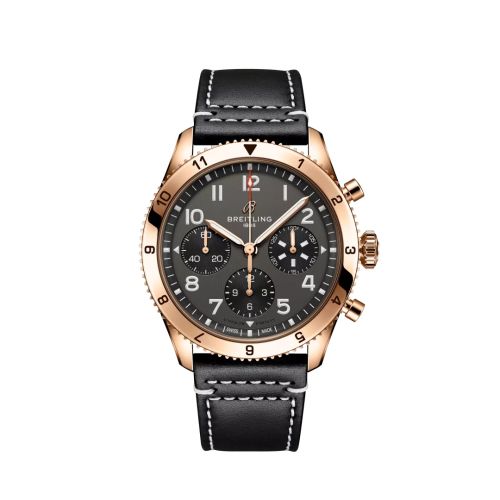 Breitling Classic AVI Chronograph P-51 Mustang Red Gold R233801A1B1X1