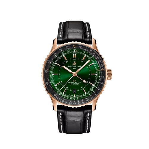 Breitling Navitimer GMT 41 Automatic Red Gold / Green R32310251L1P1