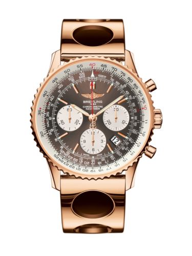 Breitling Navitimer 01 43 Red Gold / Bronze / Air Racer RB012012.Q606.220R