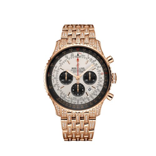 Breitling Navitimer 01 46 Red Gold / Diamondworks RB0127721G1T1
