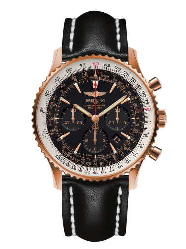 Breitling Navitimer 01 46 Red Gold / Black / Calf / Pin RB0127E6/BF16/441X/R20BA.1