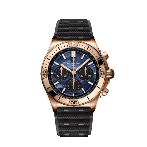 Breitling Chronomat B01 42 Red Gold / Blue MOP / Japan RB01346A1C1S1
