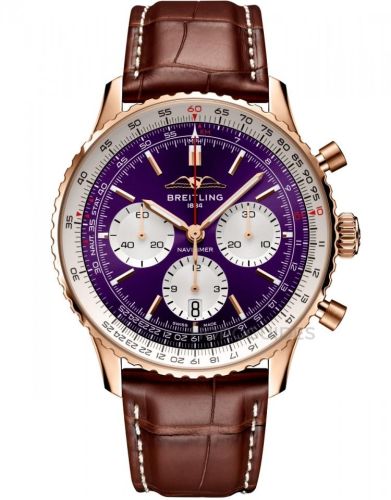 Breitling Navitimer B01 Chronograph 43 Red Gold / Tapei 101 RB01381A1Q1P1