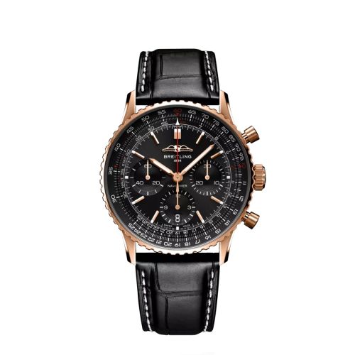 Breitling Navitimer B01 Chronograph 41 Red Gold / Japan RB01393A1B1P1