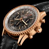 Breitling Navitimer Rattrapante Red Gold / Stratos Grey / Alligator RB0311E61F1P1