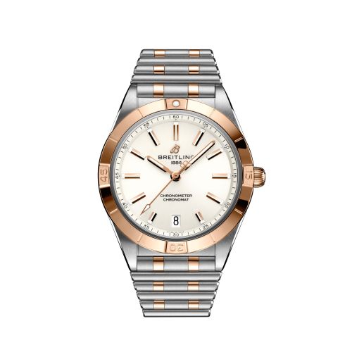 Breitling Chronomat Automatic 36 Stainless Steel / Red Gold / White / Rouleaux U10380101A1U1
