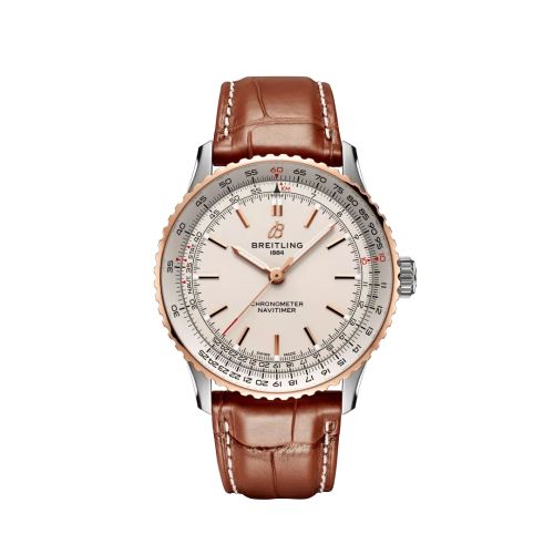 Breitling Navitimer Automatic 41 Automatic Stainless Steel - Red Gold / Silver U17329F41G1P1