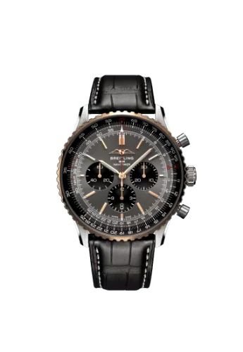 Breitling Navitimer B01 Chronograph 46 Stainless Steel - Red Gold / Grey / USA UB01371A1B1P1