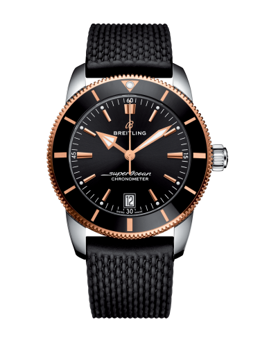 Breitling Superocean Heritage II B20 Automatic 42 Stainless Steel - Red Gold / Black / Rubber / Folding UB2010121B1S1