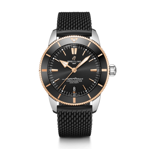Breitling Superocean Heritage II B20 Automatic 44 Stainless Steel - Red Gold / Black / Rubber / Folding UB2030121B1S1