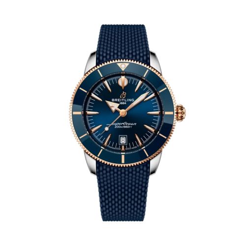 Breitling Superocean Heritage B31 Automatic 44 Stainless Steel - Red Gold / Blue / Rubber UB3112161C1S1