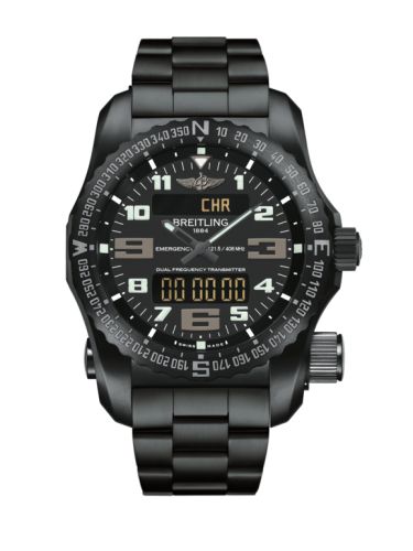 Breitling Emergency II Night Mission / Black / Bracelet V76325221B1V1