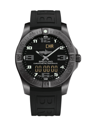 Breitling Aerospace Evo Night Mission / Black / Rubber / Folding V79363101B1S1