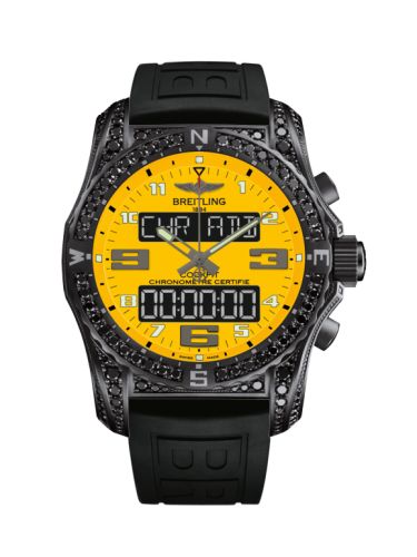 Breitling Cockpit B50 Night Mission Diamondworks / Yellow / Rubber / Folding VB5010AU/I525/155S/V20DSA.4