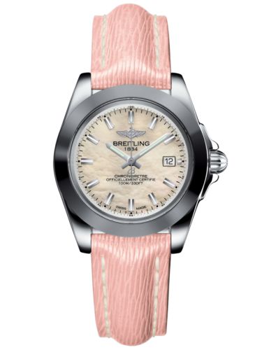 Breitling Galactic 32 Sleek Edition Stainless Steel / Pearl / Sahara W7133012/A800/238X/A14BA.1
