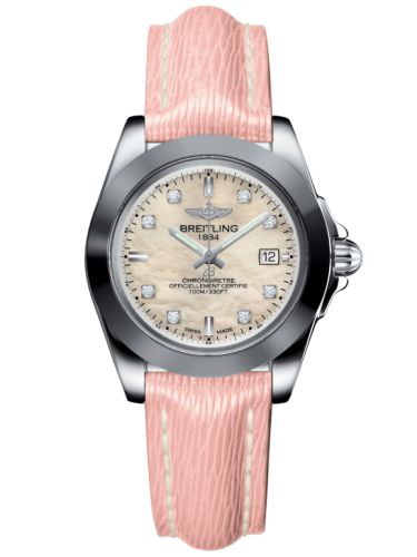 Breitling Galactic 32 Sleek Edition Stainless Steel / Pearl Diamond / Sahara W7133012/A801/238X/A14BA.1