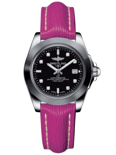 Breitling Galactic 32 Sleek Edition Stainless Steel / Trophy Black Diamond / Sahara W7133012/BF63/241X/A14BA.1