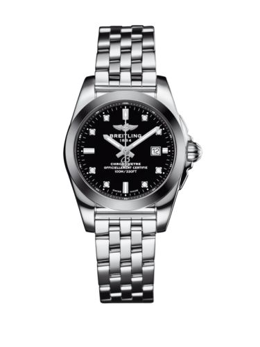 Breitling Galactic 29 Stainless Steel / Trophy Black Diamond / Bracelet W72348121B1A1