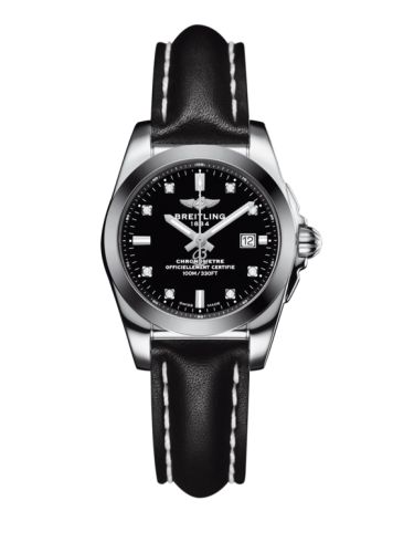 Breitling Galactic 29 Stainless Steel / Trophy Black Diamond / Calf W7234812/BE50/477X/A12BA.1