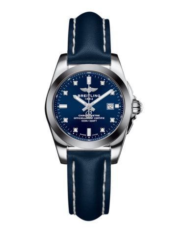 Breitling Galactic 29 Stainless Steel / Horizon Blue Diamond / Calf W7234812/C965/486X/A12BA.1