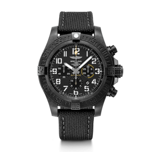 Breitling Avenger Hurricane 12H Breitlight / Volcano Black / Military / Pin XB0170E41B1W1