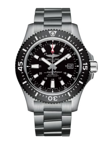 Breitling Superocean 44 Special Stainless Steel / Volcano Black / Bracelet Y17393101B1A1