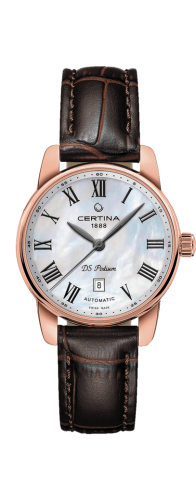 Certina DS Podium Automatic 29 Rose Gold PVD / MOP / Strap C001.007.36.113.00