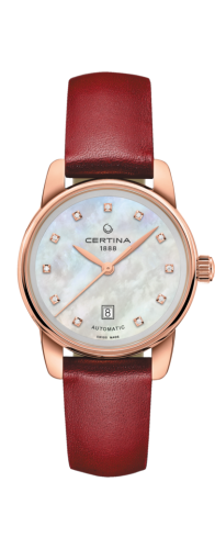 Certina DS Podium Automatic 29 Rose Gold PVD / MOP / Strap C001.007.36.116.02